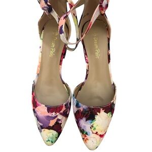 DREAM PAIRS Floral Heels